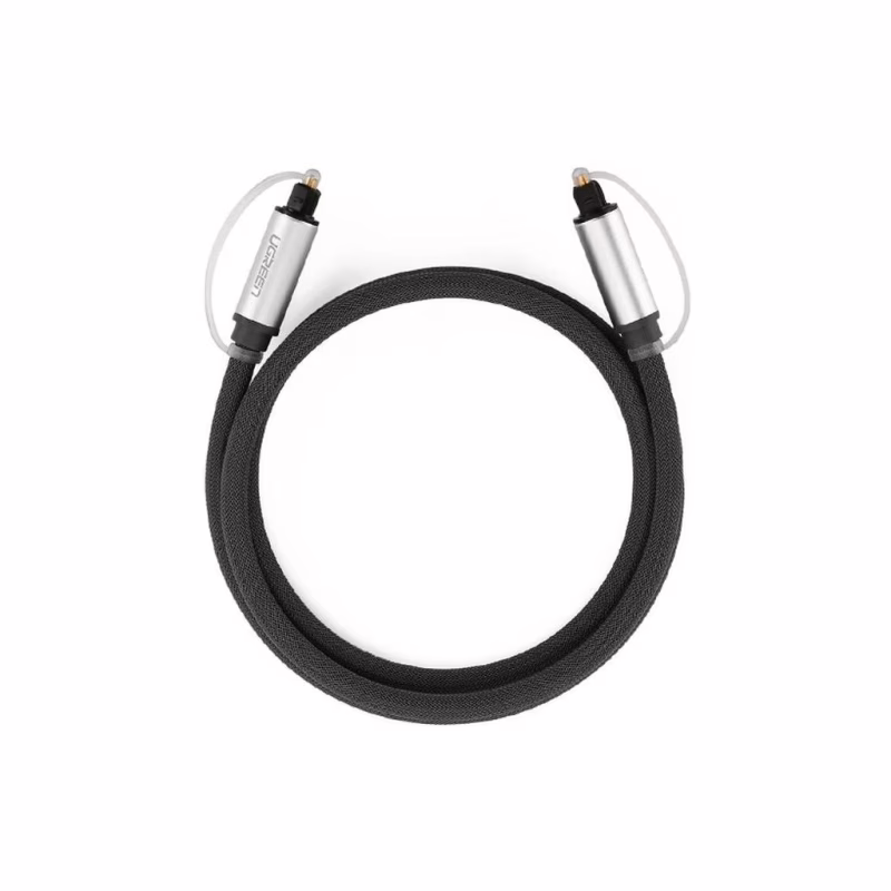 Кабель мультимедійний Optical Toslink 1.5m AV108 black Ugreen (10542)