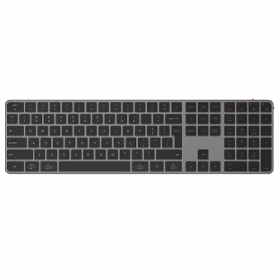 Клавіатура Meetion K230 Bluetooth/Wireless Black (MT-K230MW-A-RUA)