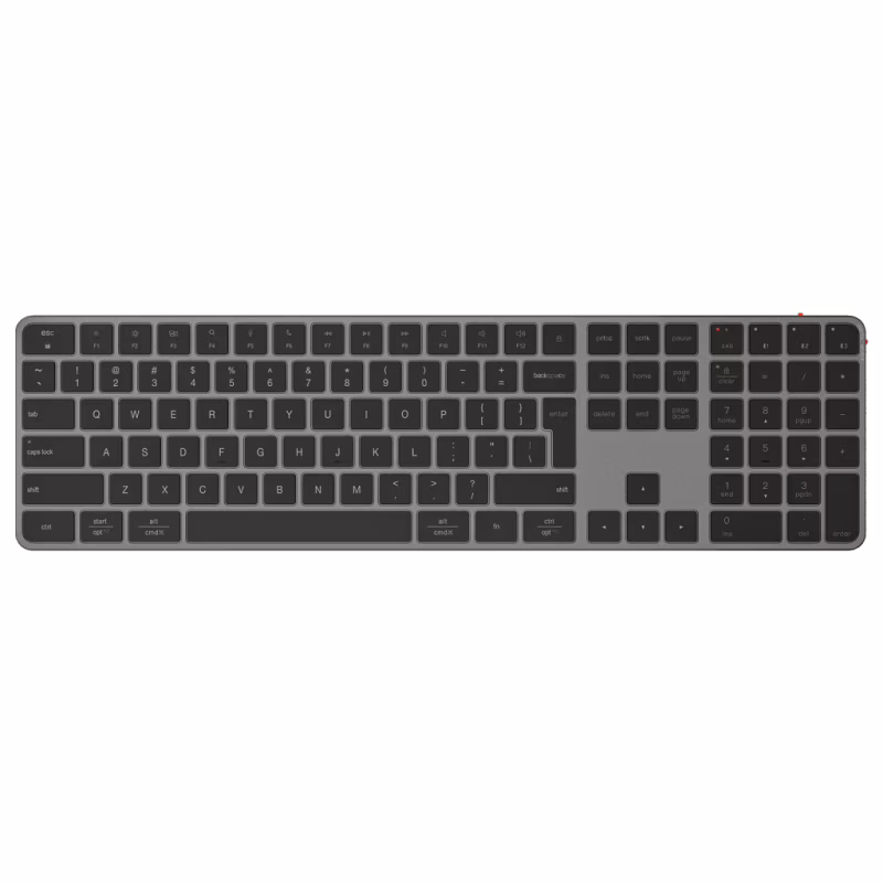 Клавіатура Meetion K230 Bluetooth/Wireless Black (MT-K230MW-A-RUA)