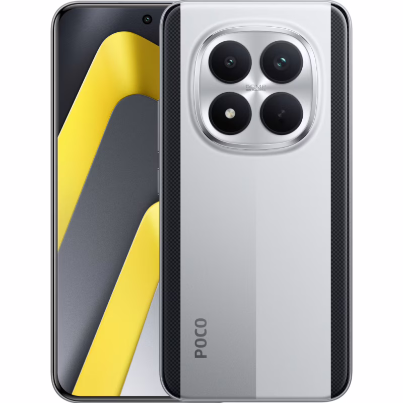 Мобильный телефон Xiaomi Poco M8 5G 8/256GB Siver (1183662)