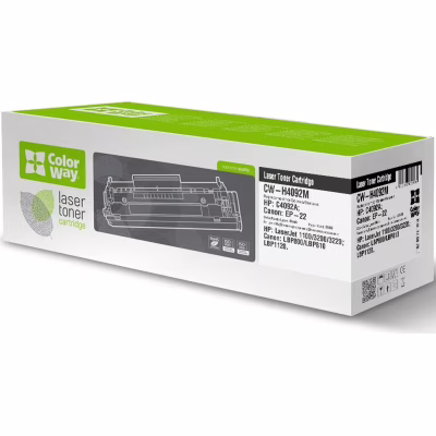 Картридж ColorWay для HP LJ 1100 (C4092A)/Canon EP-22 (CW-H4092N/CW-H4092M)
