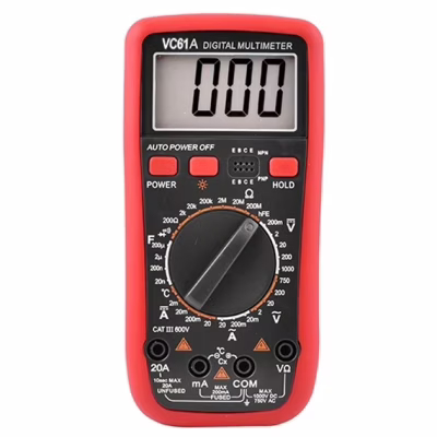 Цифровий мультиметр Voltronic VC-61A, V, A, R, Q50 (VC-61A)