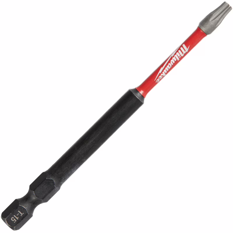 Біта для шуруповерта Milwaukee SHOCKWAVE TX15, 90мм 1шт (4932471571)