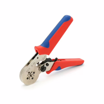 Зажим для клемм Voltronic HCS8 6-4A 0.25-10mm2, blue-red + набор наконечников (VE0508,VE1508,VE1008,VE4009,VE2508) (HCS8 6-4A+VE1020)