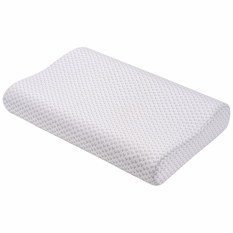 Подушка Ardesto ортопедична Sleepwell хвиля, піна меморі, 60х40х11/9см білий (ART6040COP)