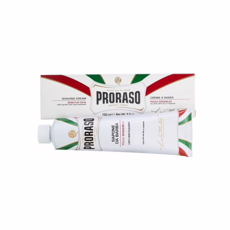 Крем для бритья Proraso с экстрактом зеленого чая и овса 150 мл (8004395001231)