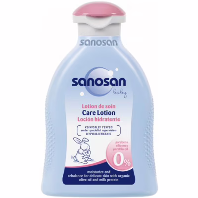 Лосьйон для дітей Sanosan Baby зволожуючий 200 мл (4003583190492)