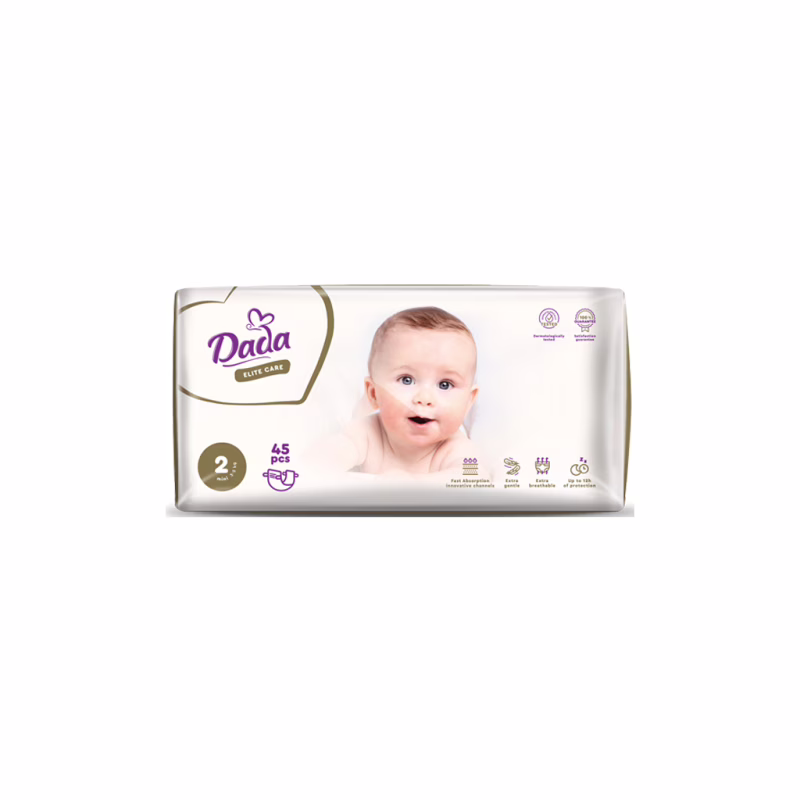 Подгузники Dada Elite Care Mini 2 (3-5 кг) 45 шт (4820174981082)