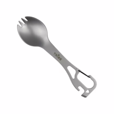 Ложка-виделка туристична Tribe Multi Spork сталева (T-FC-0037-metal)