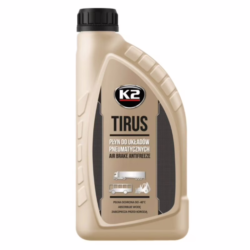 Тормозная жидкость K2 Turbo Tirus -40 °C зимова 1 л (T360)