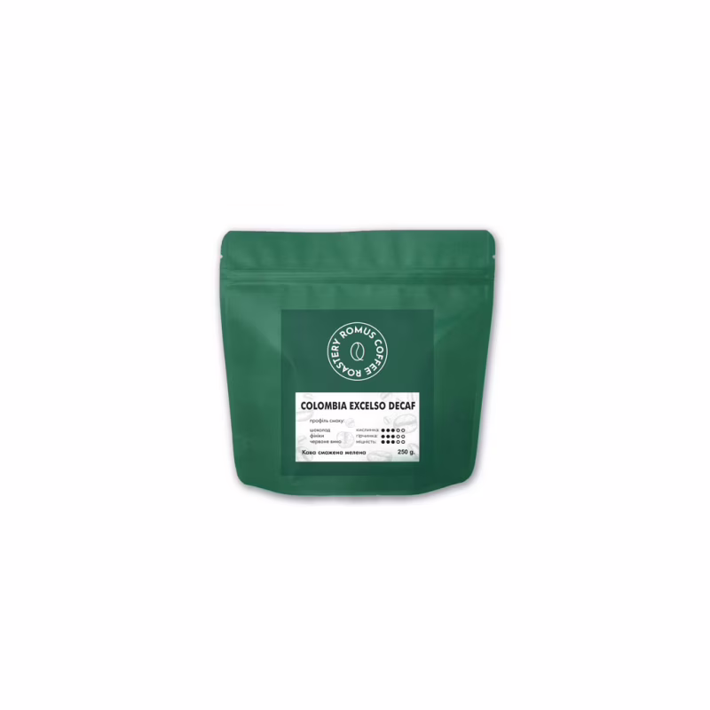 Кофе Romus Roastery Colombia Excelso Decaf молотый без кофеина 250 г (883987)