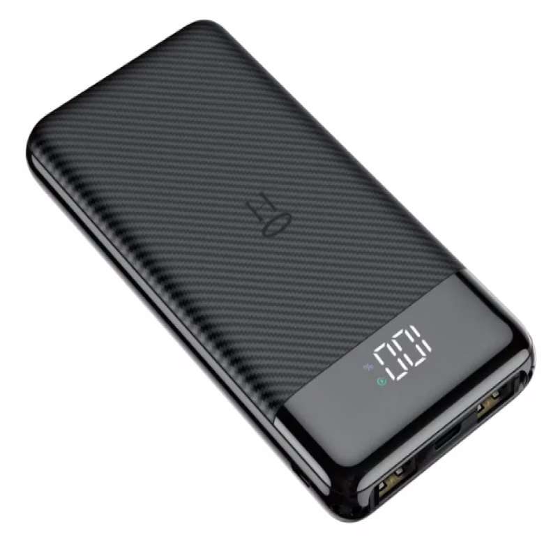 Повербанк Veger W1087, 10000 mAh, 2A, дисплей