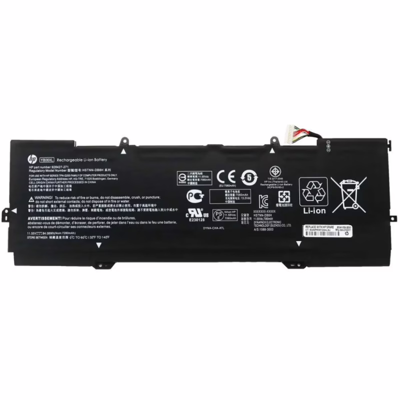 Аккумулятор для ноутбука HP Spectrex360 15-CH YB06XL, 7280mAh (84.08Wh), 6cell, 11.55V, Li-ion (A47739)
