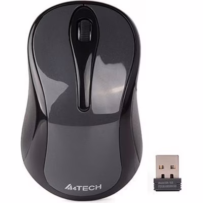 Мышка A4Tech G3-280NS Silent Wireless Glossy Grey (4711421951005)