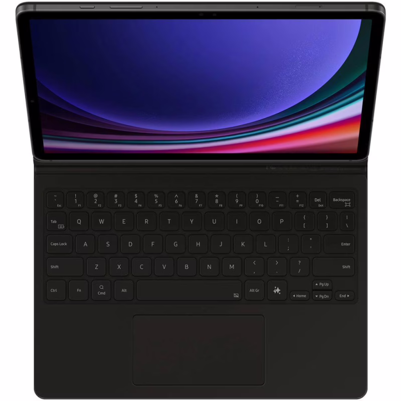 Чехол для планшета Samsung Keyboard Cover for Samsung Galaxy Tab S10 FE black (EF-DX725BBEGUA)