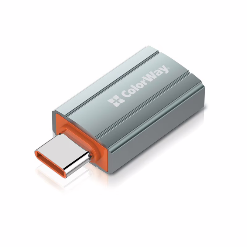 Переходник USB-A toUSB-C ColorWay (CW-AD-AC)