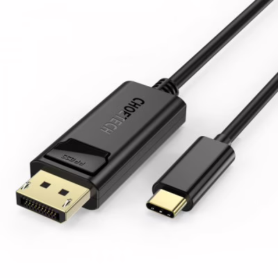 Кабель мультимедійний USB-C to DisplayPort M 1.8m 4K60Hz Choetech (XCP-1801BK)