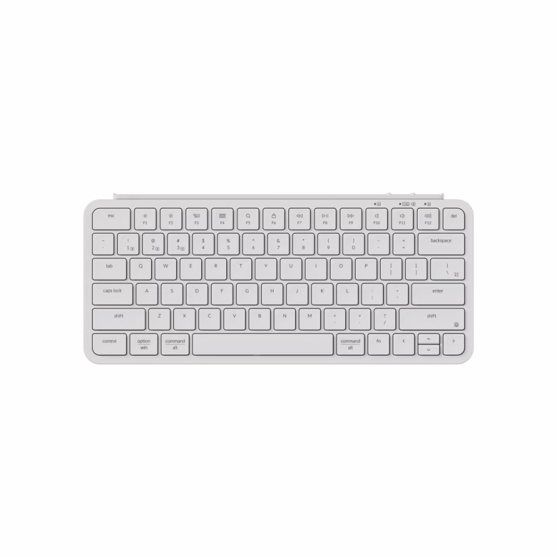 Клавіатура Keychron B1 Pro Wireless/Bluetooth/USB UA Ivory White (B1P-K8-UA)