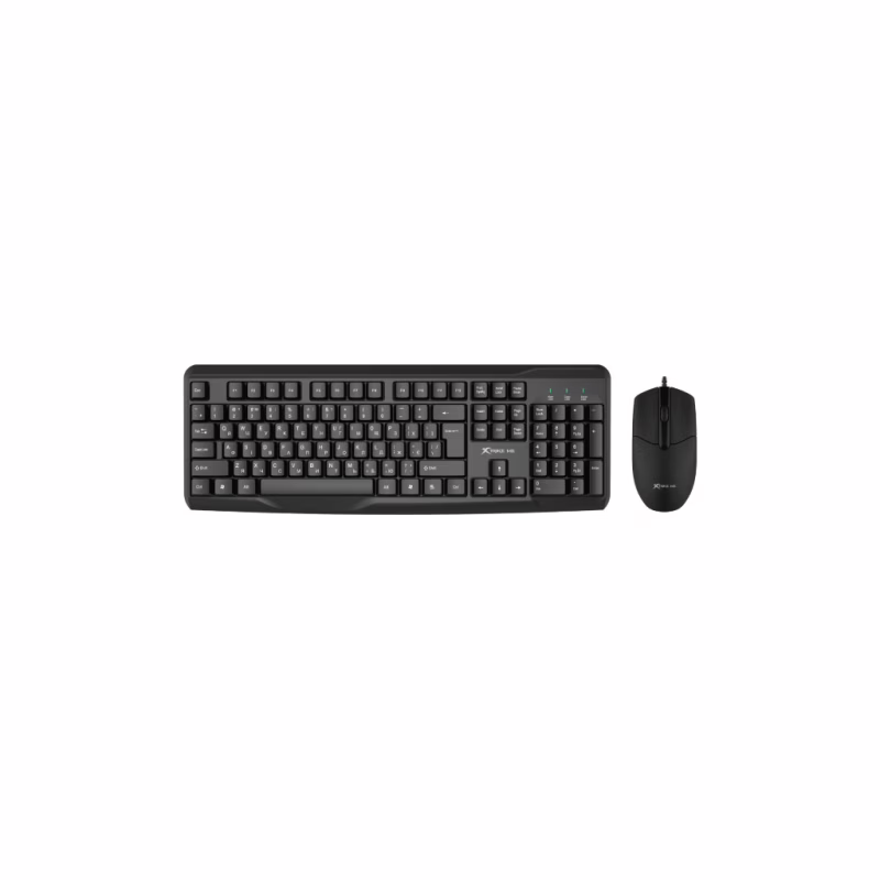 Комплект Xtrike ME MK-207 USB UA Black (MK-207UA)