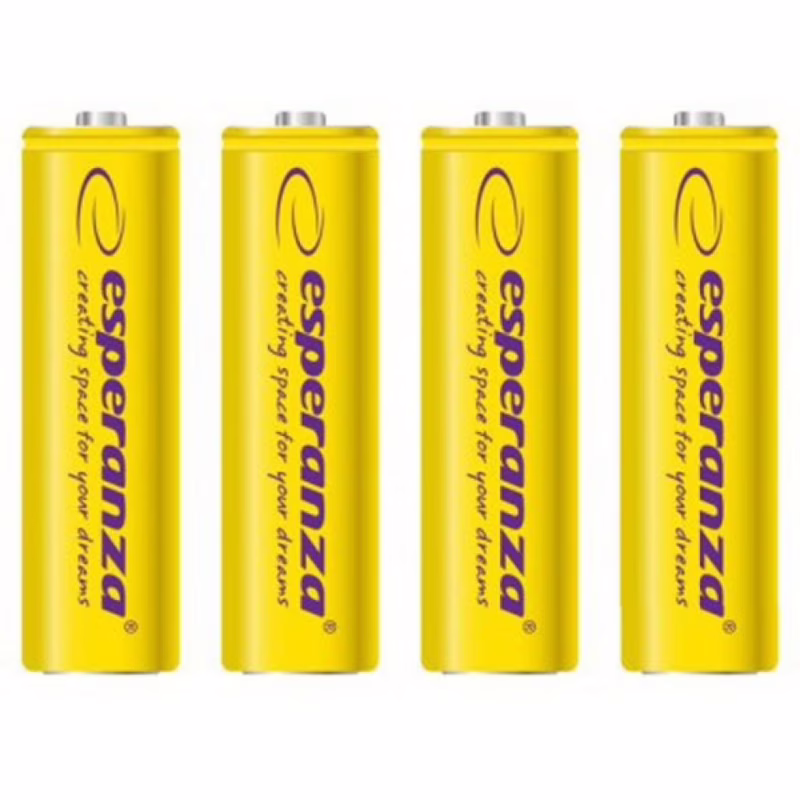 Акумулятор Esperanza AA 2000mAh Ni-MH * 4 yellow (EZA104Y)