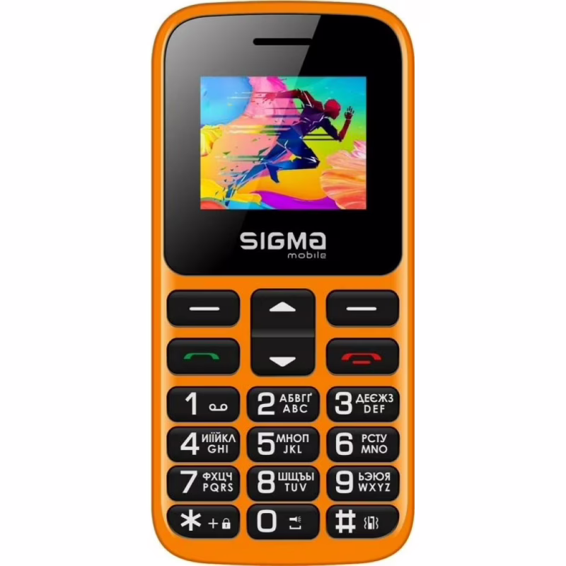 Мобильный телефон Sigma Comfort 50 HIT2020 Orange (4827798120934)