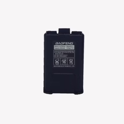 Акумуляторна батарея Baofeng для UV-5R Std 1800mAh (BL-5_Black / Гр6374)