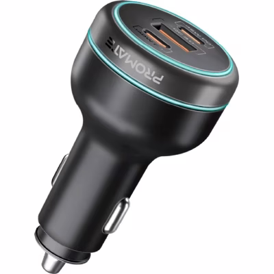 Зарядное устройство Promate 2xUSB-C PD + USB-A QC3.0 (powerdrive-230)