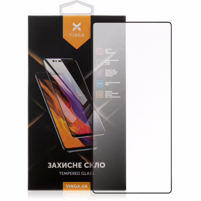 Стекло защитное Vinga Samsung Galaxy S25FE 5G (VGSS25FE5G)