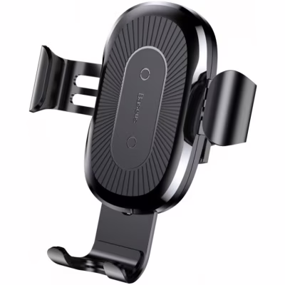 Універсальний автотримач Baseus Gravity Car Mount Air Outlet Version 10W Black (WXYL-01)