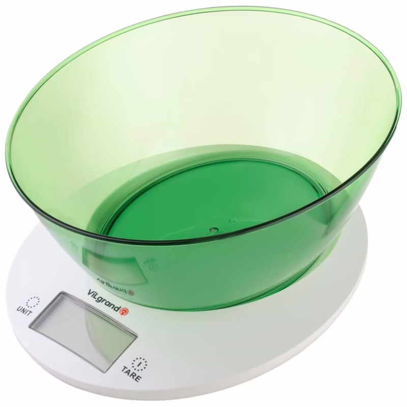 Ваги кухонні Vilgrand VKS-533C green