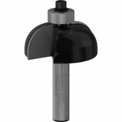Фреза Bosch Professional галтельна, Std, S8, R12, D36.7, L16 (2.608.628.365)