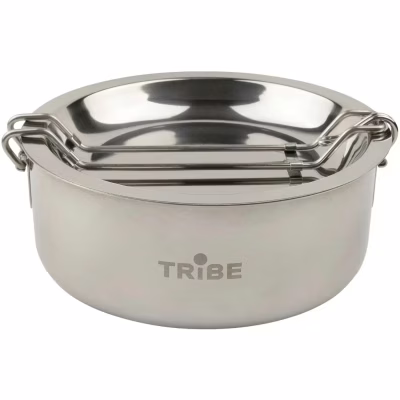 Набір туристичного посуду Tribe Tourist Set 1,2 л сталевий (T-FG-0008-metal)