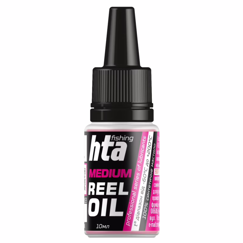 Смазка для рыболовных катушек HTA Синтетичне REEL MEDIUM OIL 10 мл (HTA3031)