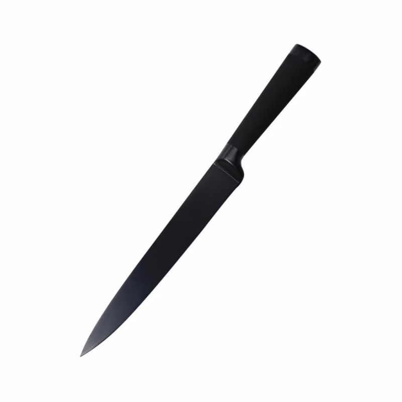 Кухонний ніж Bergner Black Blade для нарізання 20 см (BG-8775)