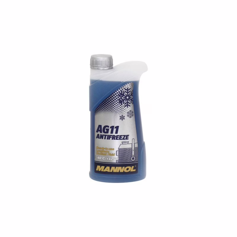 Антифриз Mannol AG 11 (-40) Longterm син, 1л (MN4011-1)