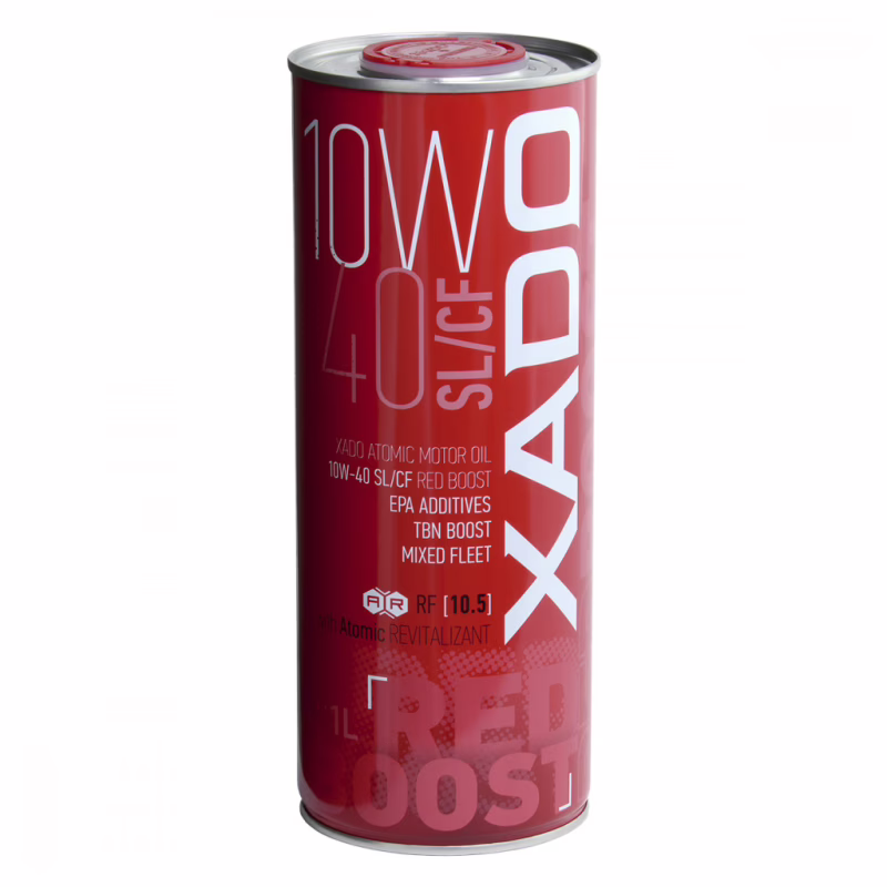 Моторна олива Xado 10W-40 SL/CF, Red Boost 1 л (XA 26144)