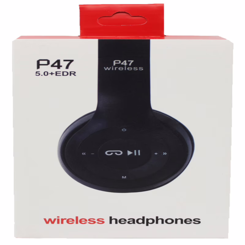 Беспроводные Bluetooth-наушники P47 с MP3-плеером и FM-радио
