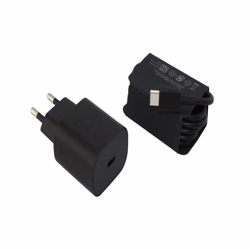 Сетевое зарядное устройство 25W Black Edition (Type-C) + кабель, арт. 9174