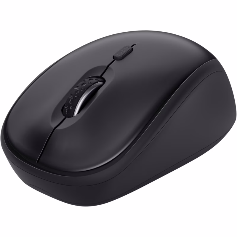 Мышка Trust Yvi+ Silent Wireless Glossy Black (25512)