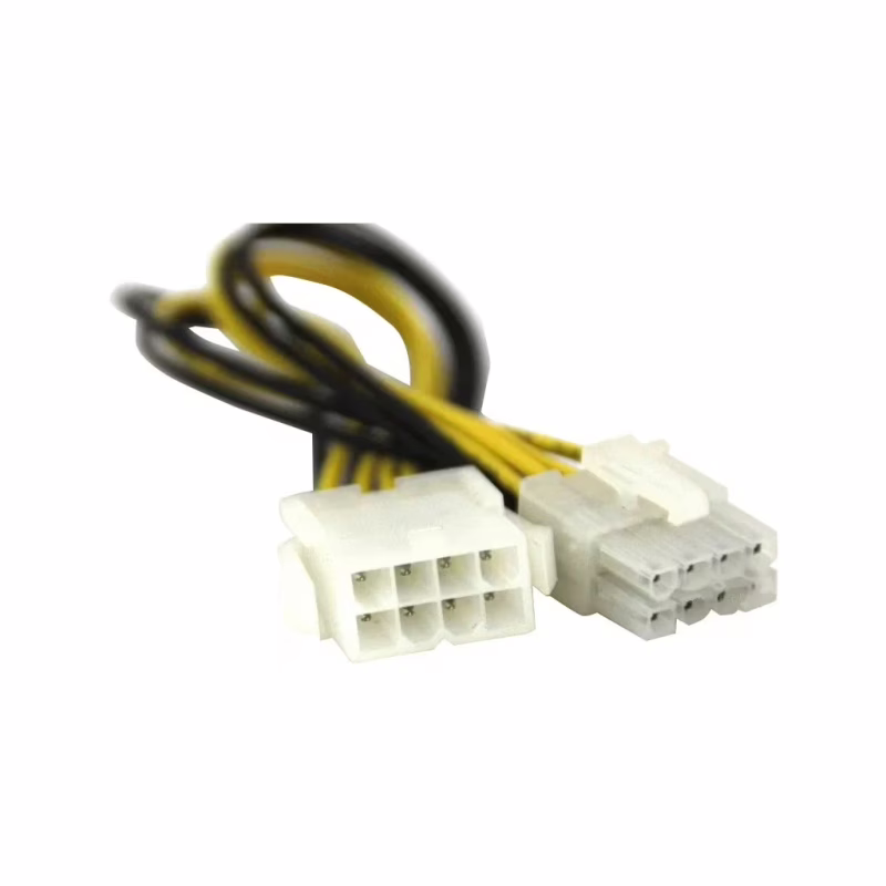Кабель живлення ATX 8pin M to ATX 8pin F 0.2m Value (S0173)