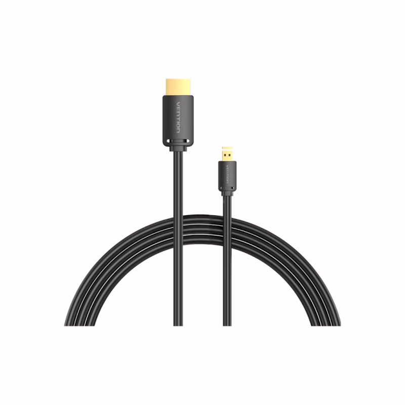 Кабель мультимедийный HDMI M to HDMI micro M 1.5m V2.0 4K 60Hz 18Gbps HDR Dolby Vention (AGIBG)