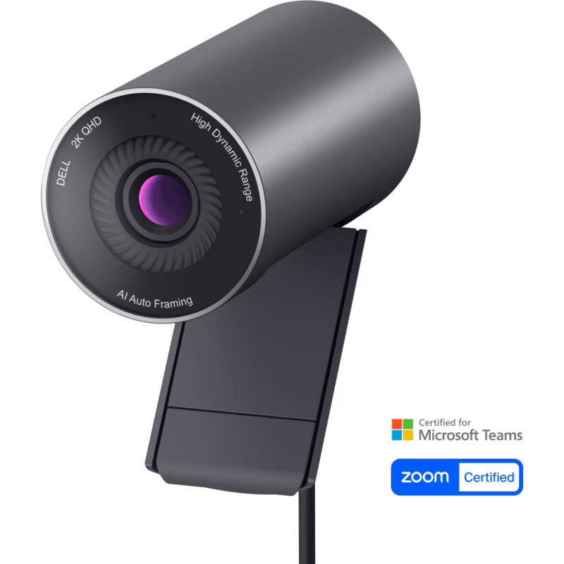 Веб-камера Dell WB5023 2K QHD Pro Black (722-BBBU)