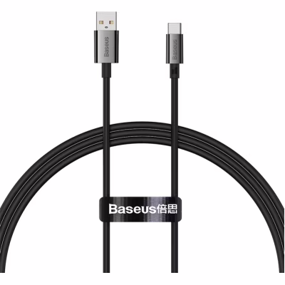 Дата кабель USB 2.0 AM to USB-C 2.0m Superior Fast Charging 100W cluster black Baseus (P10320102114-02)
