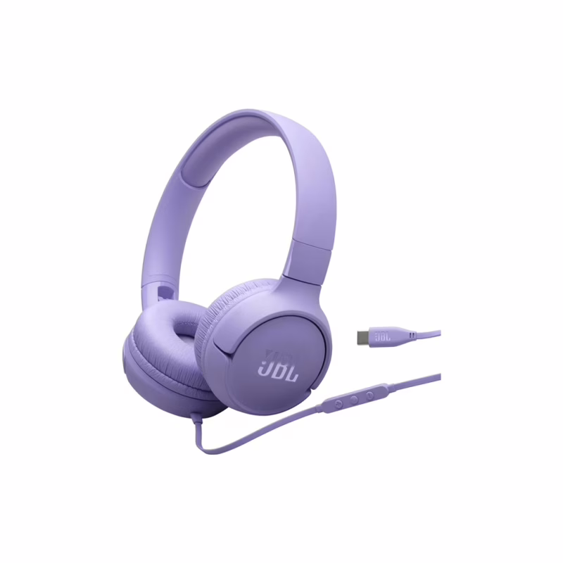 Навушники JBL Tune 520C USB-C Purple (JBLT520CPUR)