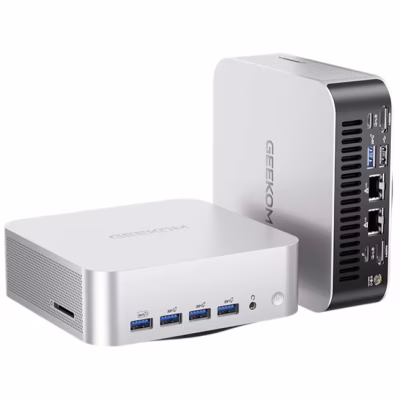 Комп'ютер GEEKOM A8 Max Mini PC / Ryzen7 8745HS, 16, 1TB, Radeon 780M GPU, WIN11Pro (GMA8MAXR78745HS-161T-EU)
