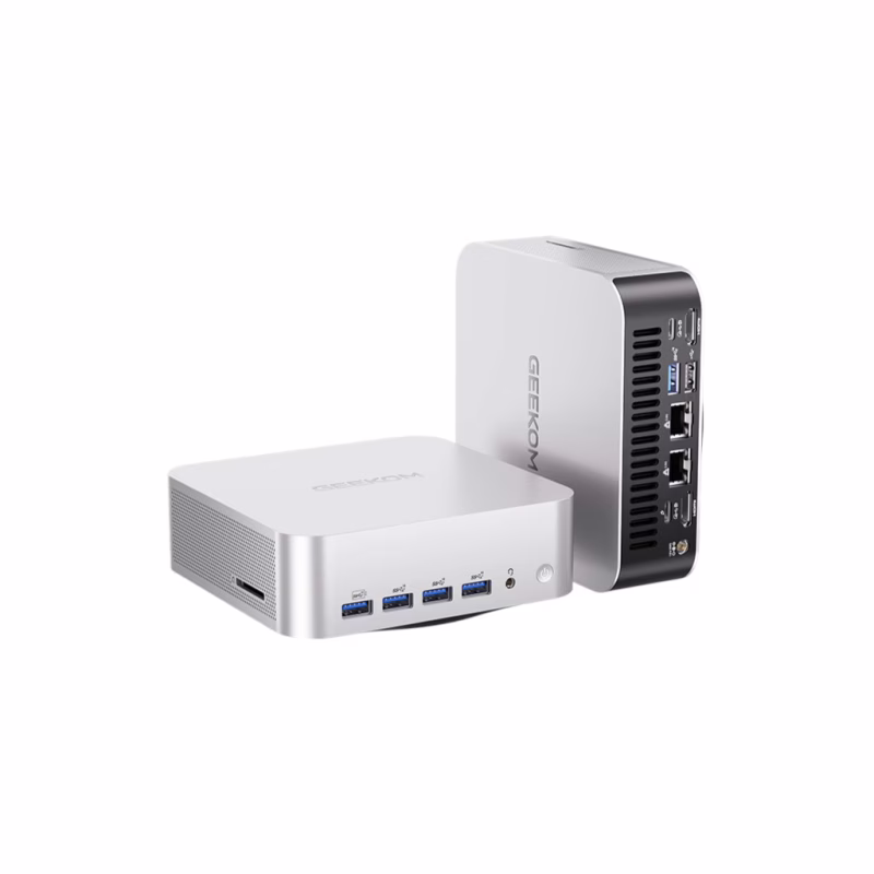 Комп'ютер GEEKOM A8 Max Mini PC / Ryzen7 8745HS, 16, 1TB, Radeon 780M GPU, WIN11Pro (GMA8MAXR78745HS-161T-EU)