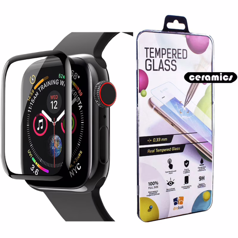 Стекло защитное Drobak Apple Watch SE 44mm 313125 (313125)
