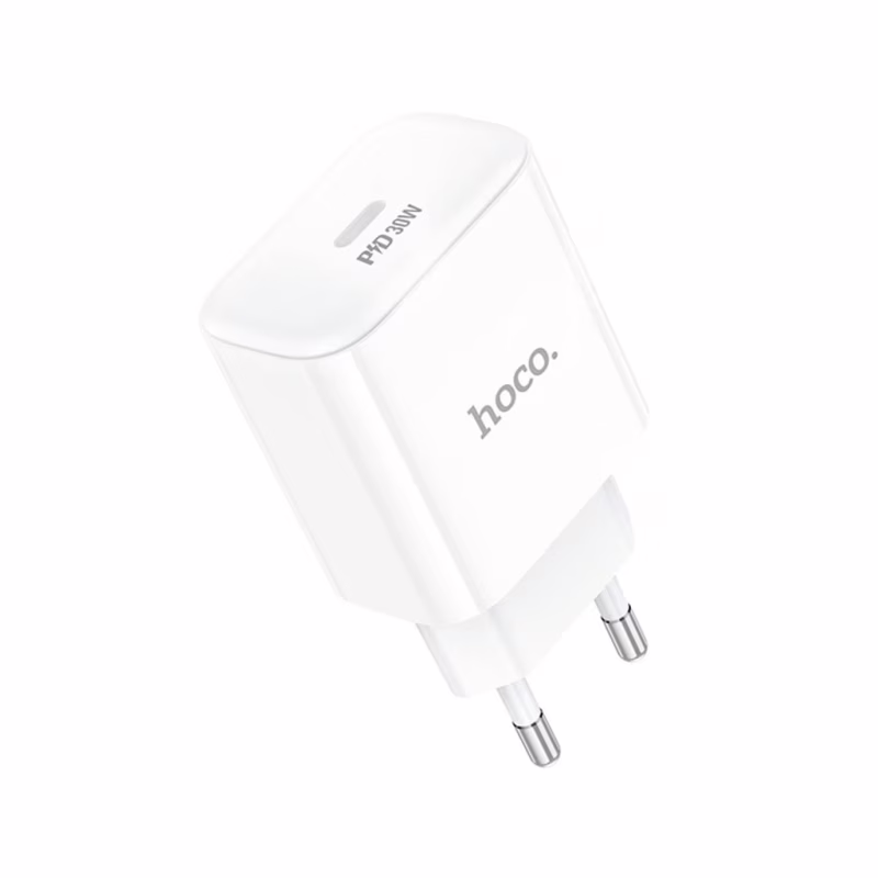 Зарядное устройство HOCO C76A Pro Majestic USB-C PD30W White (6942007616300)