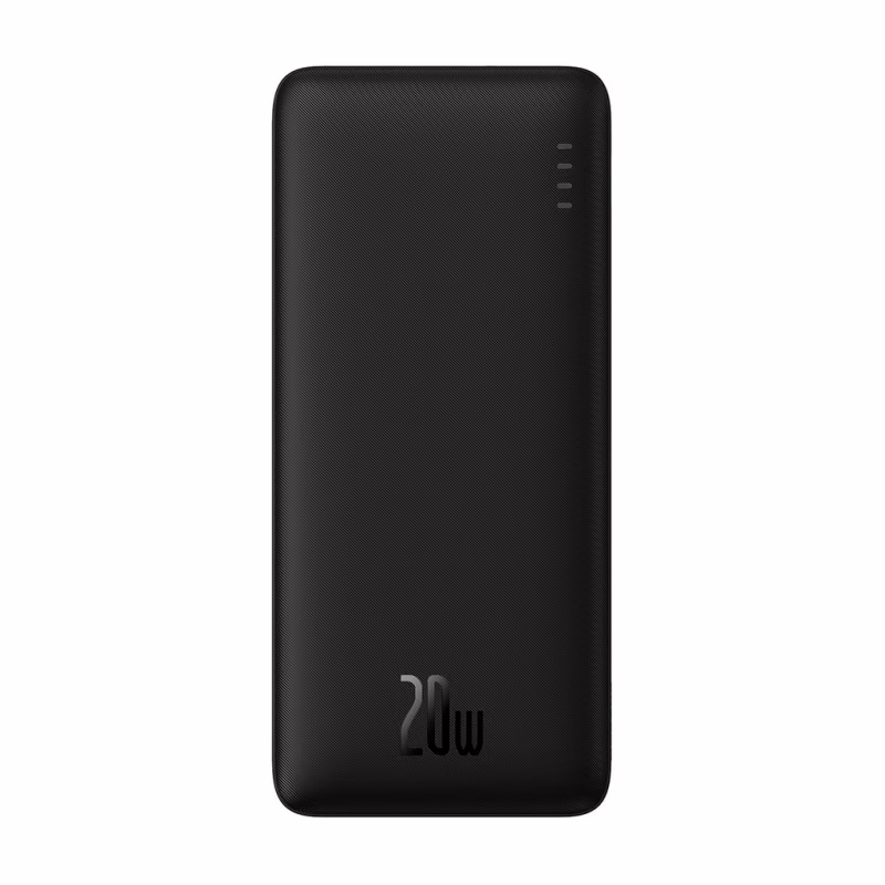 Батарея універсальна Baseus Airpow 20000mAh 20W PD/3.0, QC/3.0, black (P10022804113-00)