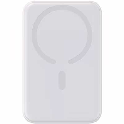 Батарея универсальная JOYROOM Magnetic Wireless 10000mAh 20W PD, QC, USB-C In/Out White (JR-W020 / 6941237119698)